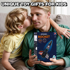Eieymct Rocket Launcher safe landing with parachute and impact-resistant fuselage.