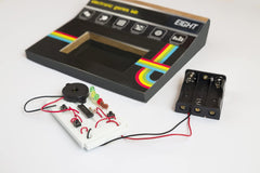 Eight Advent Calendar Electronic Games manual guide supports easy step-by-step construction