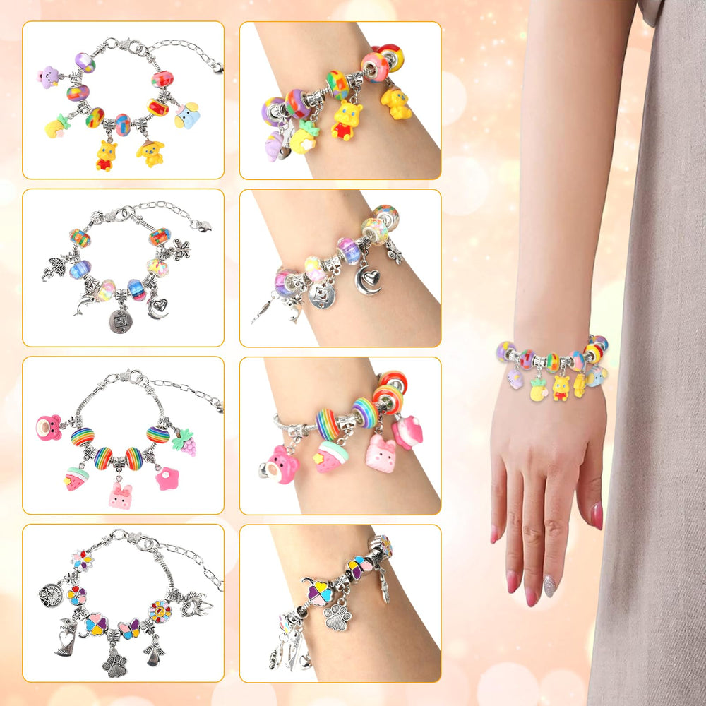 Eihatfif bracelets and necklaces included for quick wearables.
