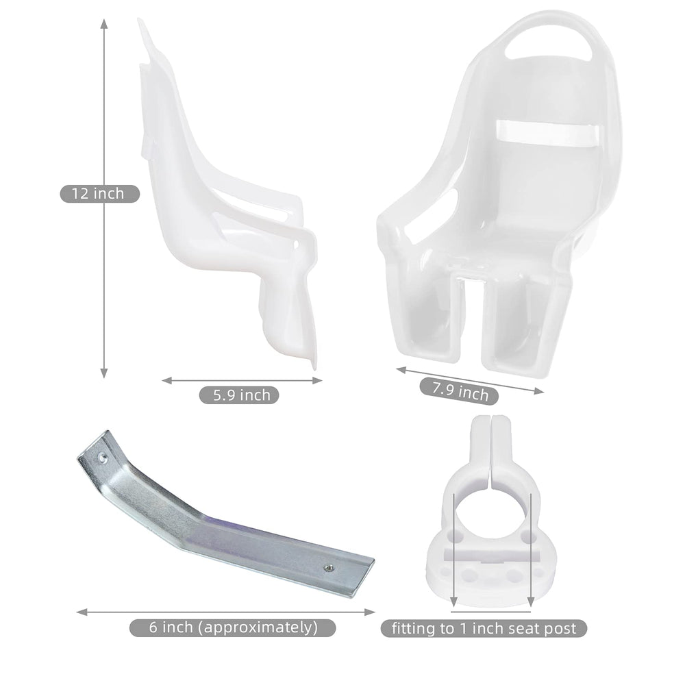 EIRONA doll seat holds up to 18-inch dolls for safe, enjoyable rides.