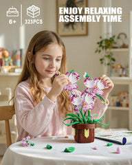 EITOLNR artificial bonsai assembly step demonstrating easy construction.