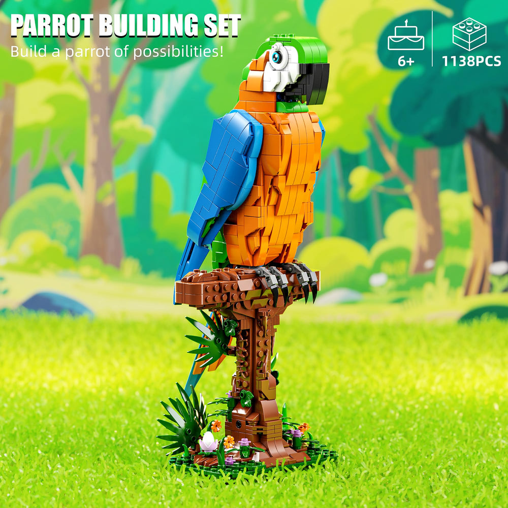 EITOLNR Macaw building in progress captures family-friendly STEM activity