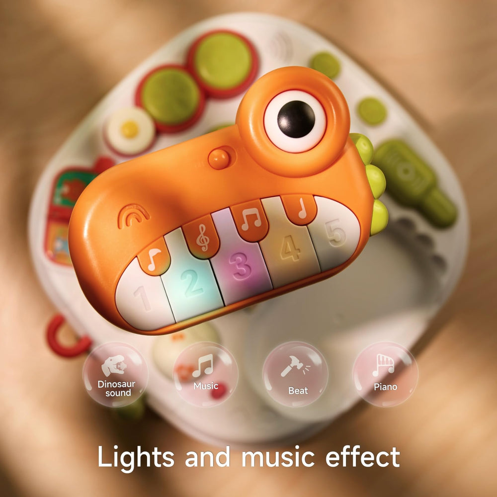 eJog Pup Baby Activity Table five modes demonstrate varied learning experiences