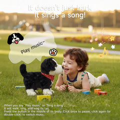 eJog Pup walking mode image demonstrates natural movement.
