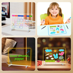 Easy erase surface for quick art corrections