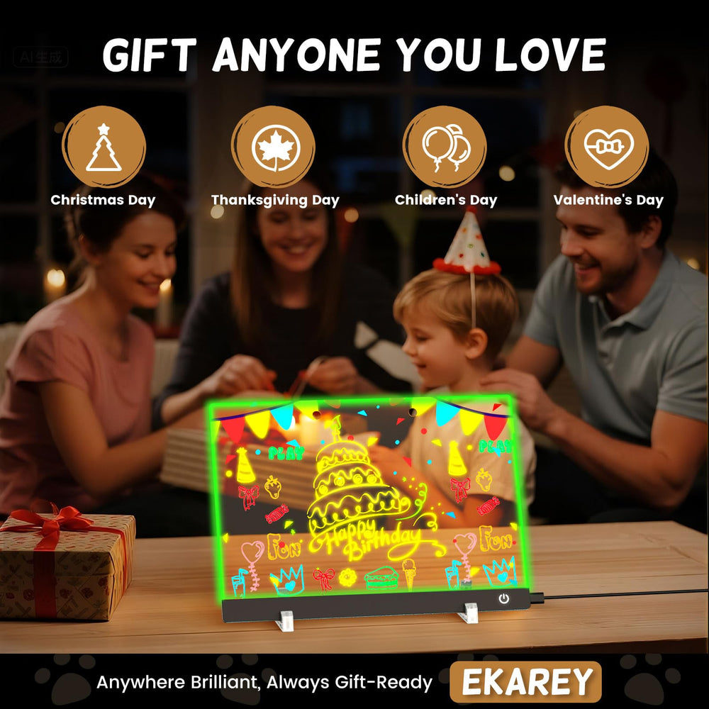 EKAREY all-in-one creative studio ready for glow art