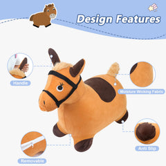 EKEPE inflatable toy uses safe materials for kids.