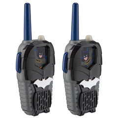 ekids Batman walkie talkies light up graphics show a glow effect for exciting play.
