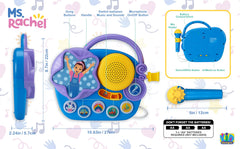 eKids boombox-style design serves as a colorful playtime centerpiece