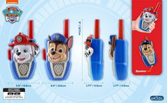 ekids walkie talkie features durable build and flexible antenna for play.