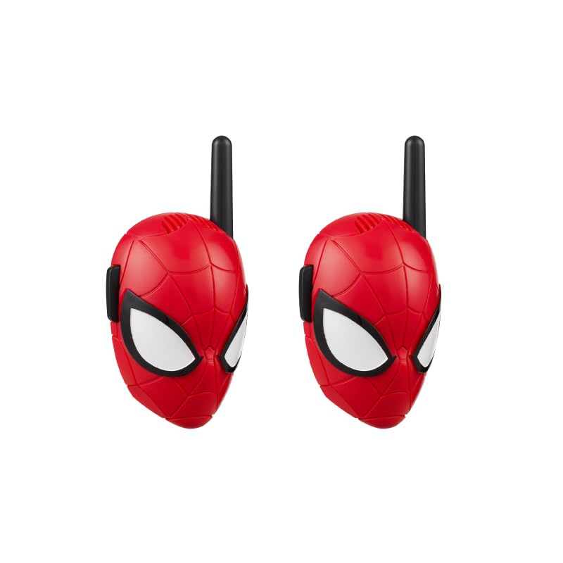 eKids Spiderman walkie talkie set boosts family games and park outings.