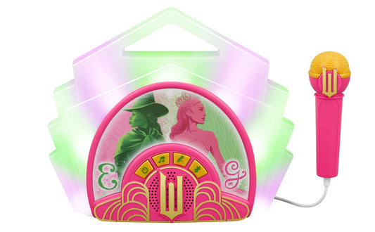 Ekids Wicked Karaoke front view, compact design for easy home sing-alongs.