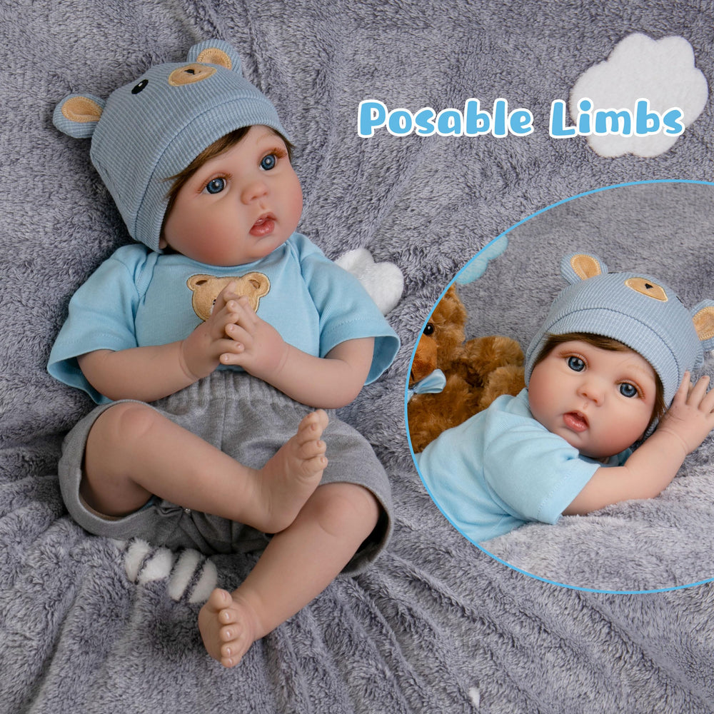 EKOKIZ Reborn Dan hair styling lets kids customize looks and caring routines.