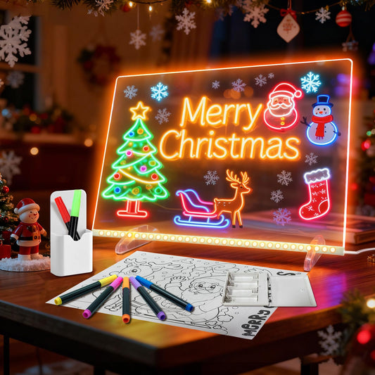 EKSPRINT LED Note Board illuminated acrylic surface for nighttime sketches.