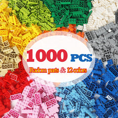 ekuzi 1000-piece building bricks compatible with Lego for seamless play