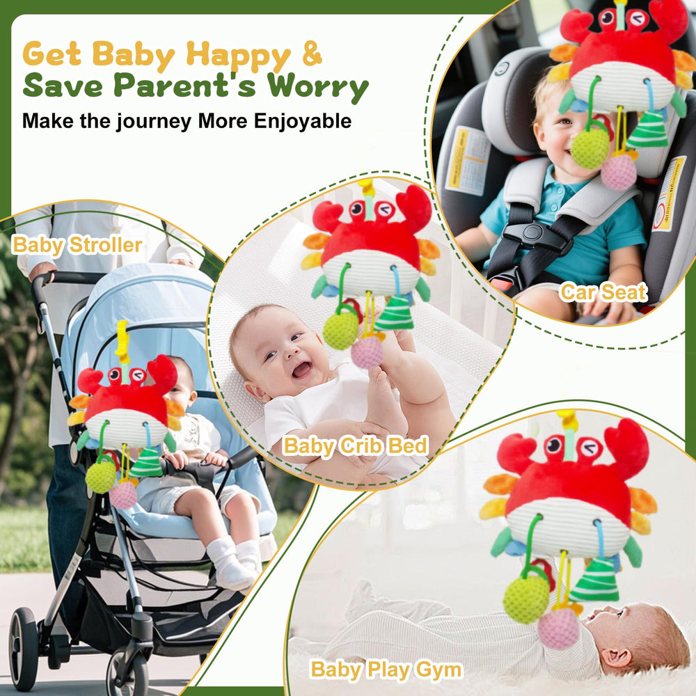 ElapseGlow developmental tummy time toy highlighting early motor exploration.