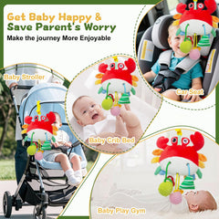 ElapseGlow developmental tummy time toy highlighting early motor exploration.