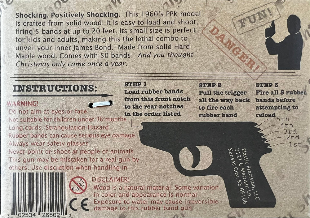 Elastic Precision PPK arrives with 50 bands for immediate play.
