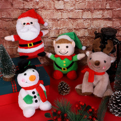 Elcoho Elf 7inch plush brings playful festive decor to any space