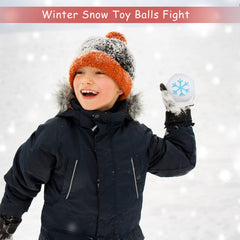 Elcoho snow ball set works indoors and outdoors for winter fun.