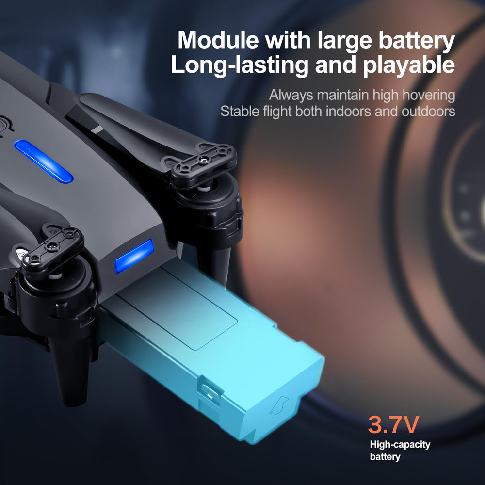 Elecci E99 drone with active obstacle avoidance for safer flying experiences.