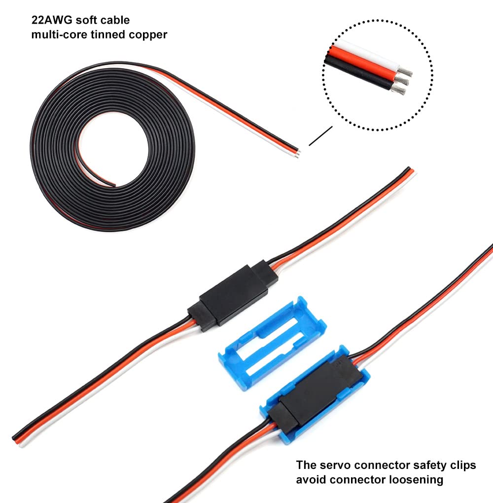 Connectors, housings, and crimp pins from EleChawk for tidy builds