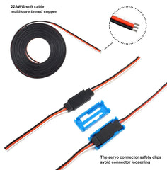 Connectors, housings, and crimp pins from EleChawk for tidy builds