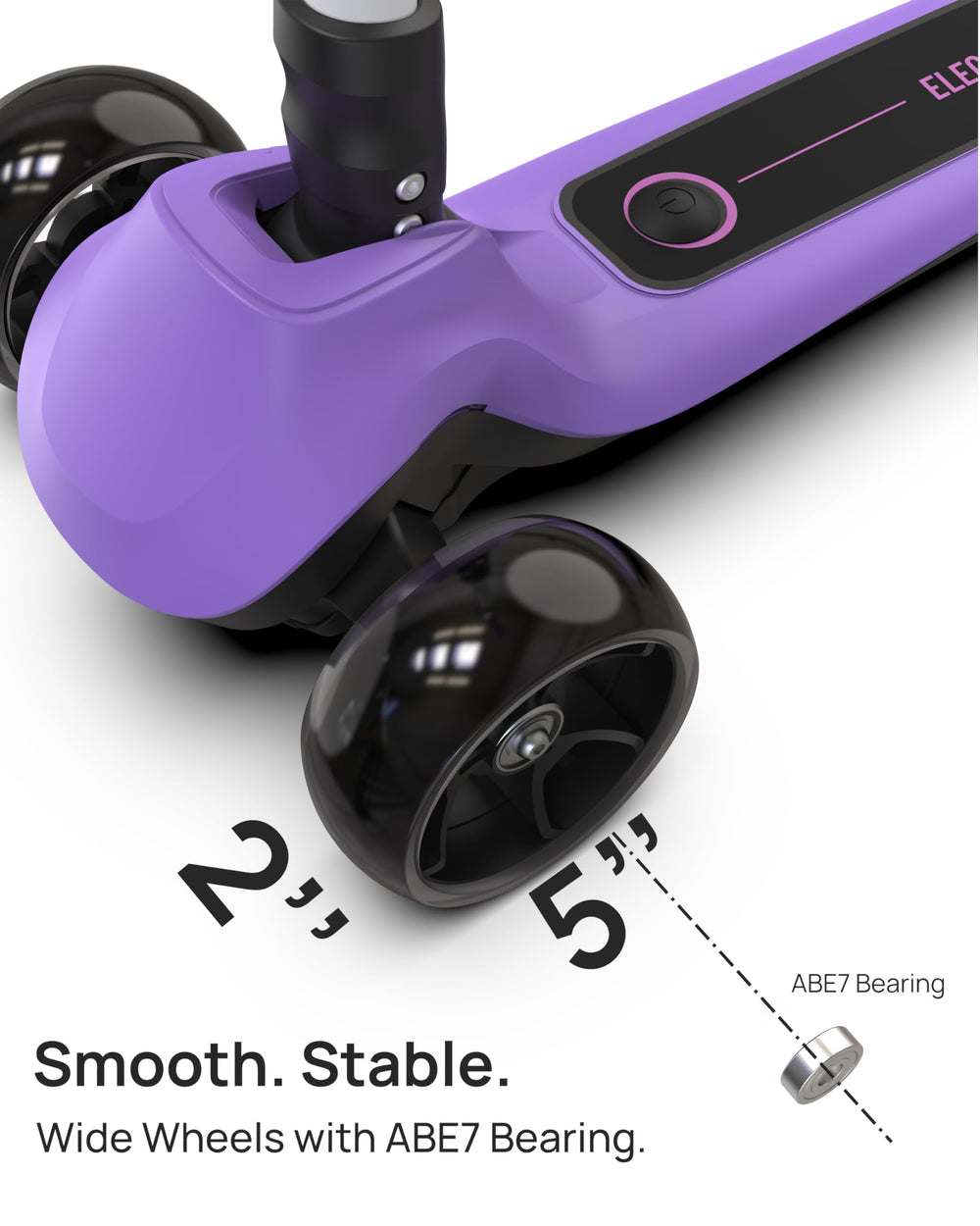 Compact form when folded for easy transport.