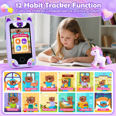 Elecoutek Unicorn Phone 32GB storage holds photos, games, and stories.