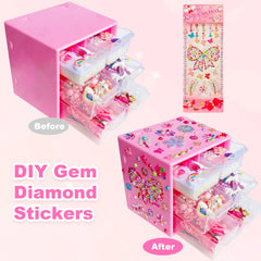 ELEMIRSA jewelry organizer drawers keep tiny treasures tidy