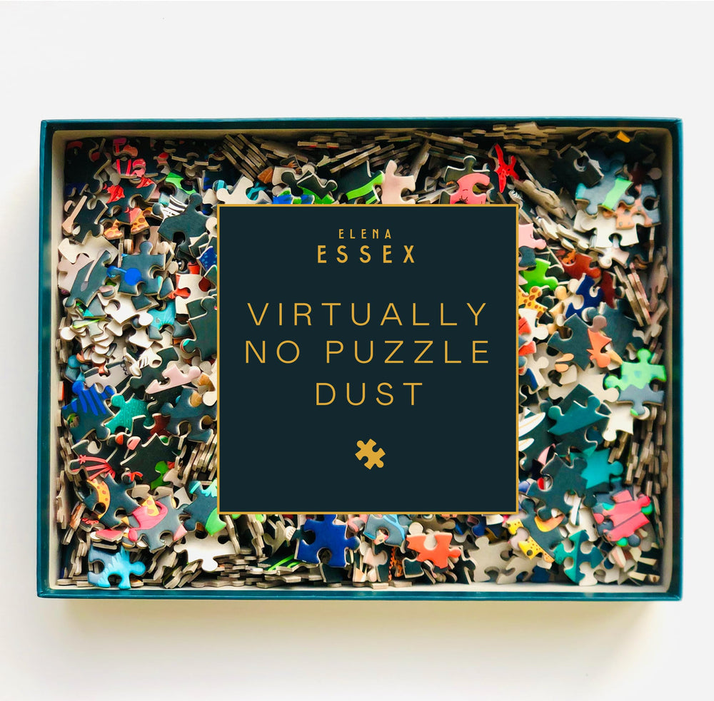 Elena Essex Bird Patchwork theme puzzle for mindful evenings