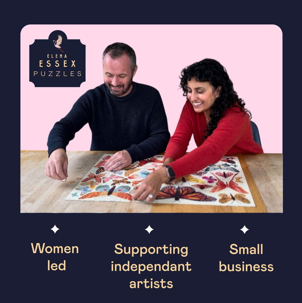 Elena Essex women-led brand offers eco-friendly, long-lasting jigsaws for enjoying together