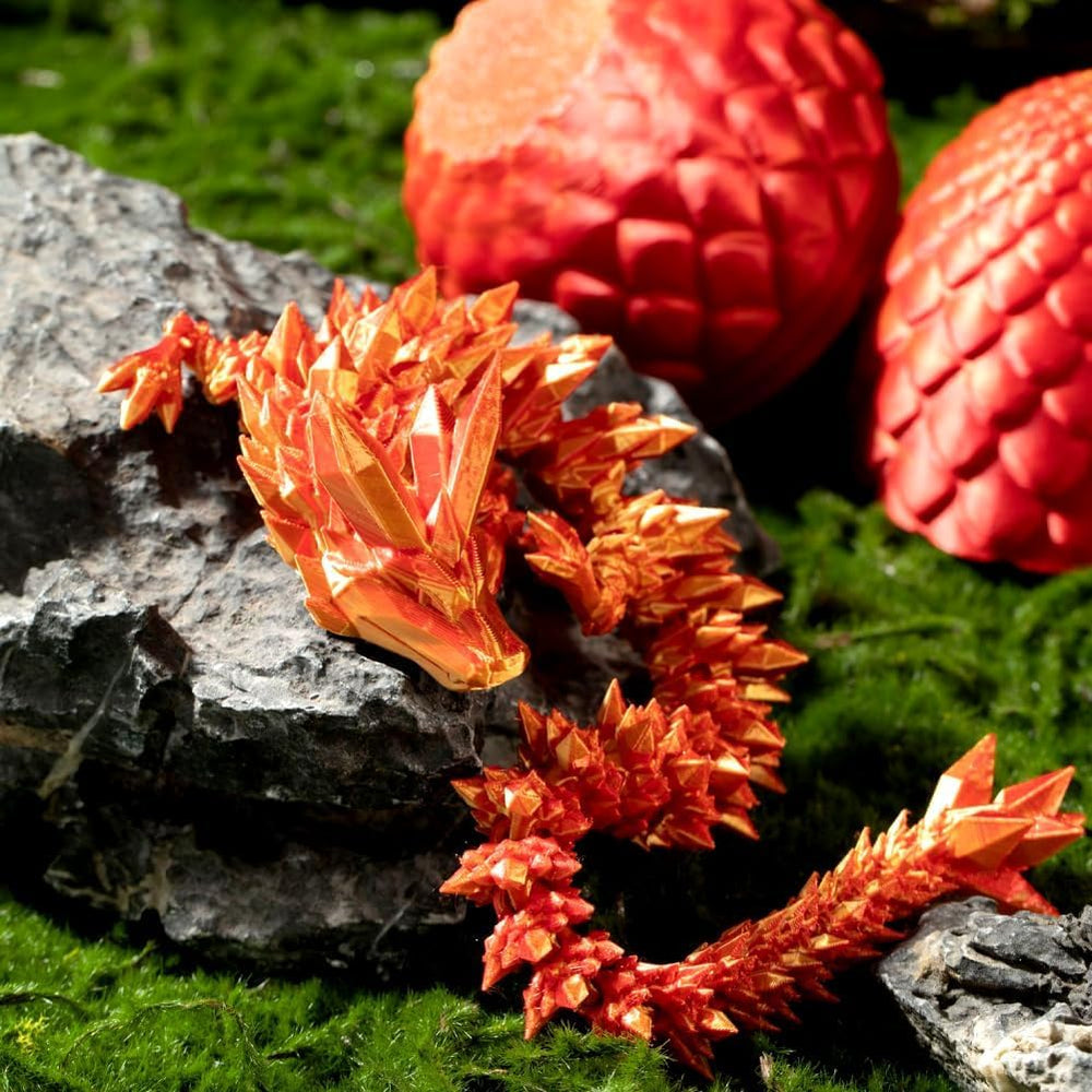 ELETON dragon egg desk decor, eye-catching display that enhances any workspace.
