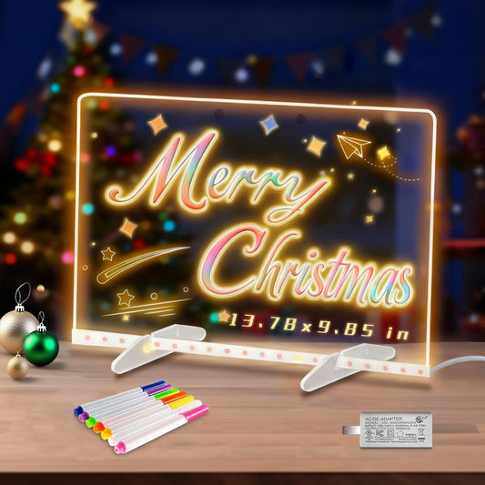ELETON LED drawing board with colors provides vibrant backlighting for bright doodles