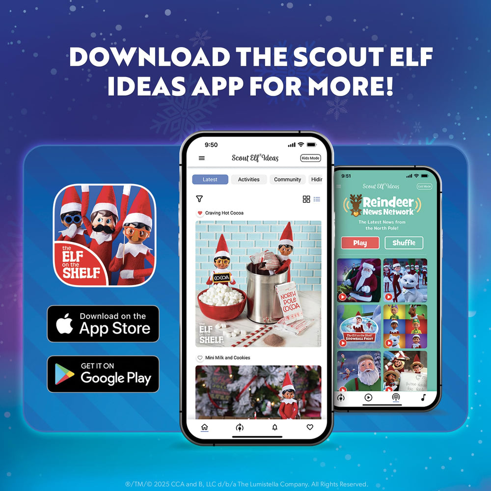 The Elf on the Shelf 24-Day Ultimate Kit mini presents brighten stories.