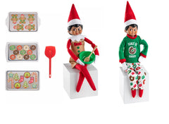 The Elf on the Shelf donut-top pajama showcases playful holiday charm for cozy nights.