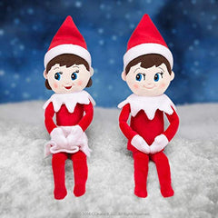 The Elf on the Shelf Plushee Pal Snuggler Joy Travel Bag convenient storage for nightly journeys.