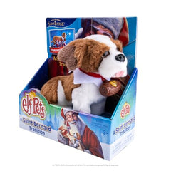 Elf Pets: A Saint Bernard Tradition adoption certificate supports pretend adoption celebrations.
