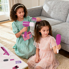 Elfcool glitter hair tinsel clips add shiny accents to hairstyles