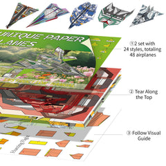 Elfew colorful origami paper sheets enable quick, mess-free crafts and learning