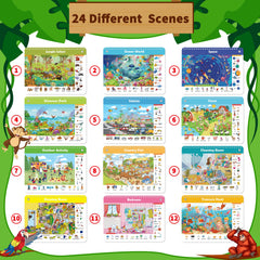 Elfew vehicle-themed scene cards boost vocabulary while exploring transport