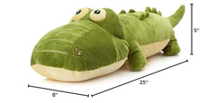 Elfishgo Christmas gift crocodile plush adds festive softness.