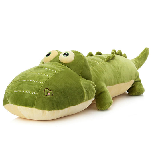 Elfishgo crocodile big hugging pillow offers soft, cuddly comfort for hugs.