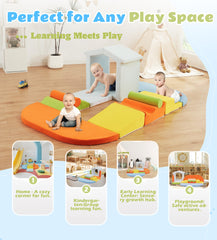 Elftopia durable high-elastic foam cushions tiny jumps and tumbles safely.