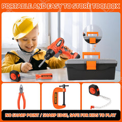 Elitoky bright-red toolbox image showcases portable storage and easy cleanup after play