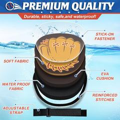 Ellinjan adjustable straps fit all ages for comfortable grip.