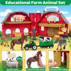 Ellinjan cow figure promotes early language through pretend play