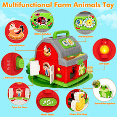 Ellinjan farmer figure supports pretend play and storytelling skills.