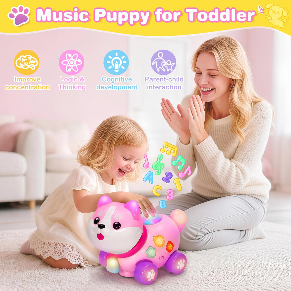 Ellinjan puppy made from BPA-free ABS keeps daily play safe.