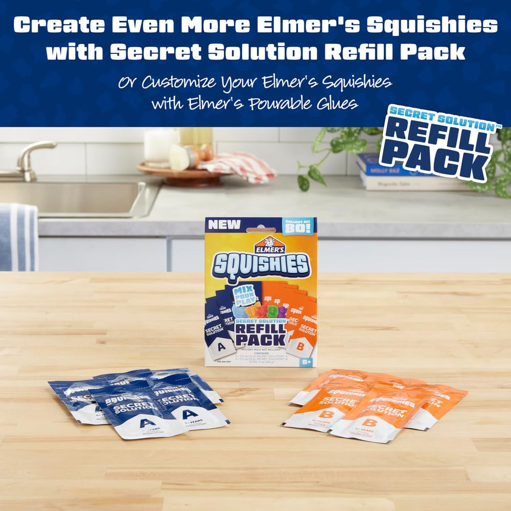 Elmer's Squishies kit reveals surprise characters with vibrant colors for collectible fun